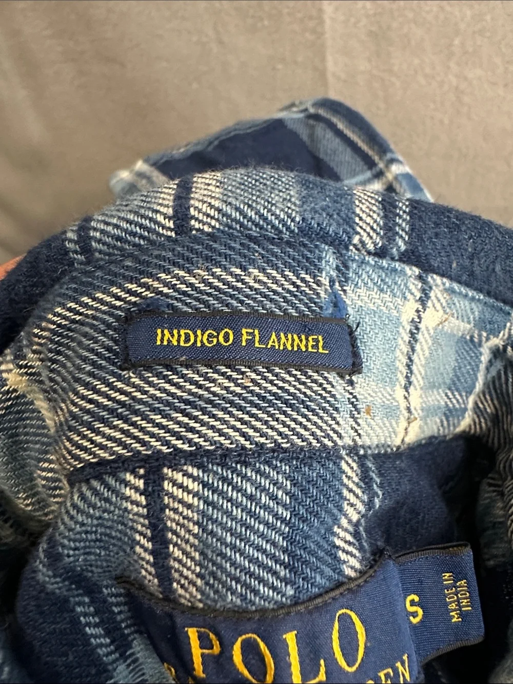 Polo by Ralph Lauren Blue Plaid Cotton Button-Down Shirt